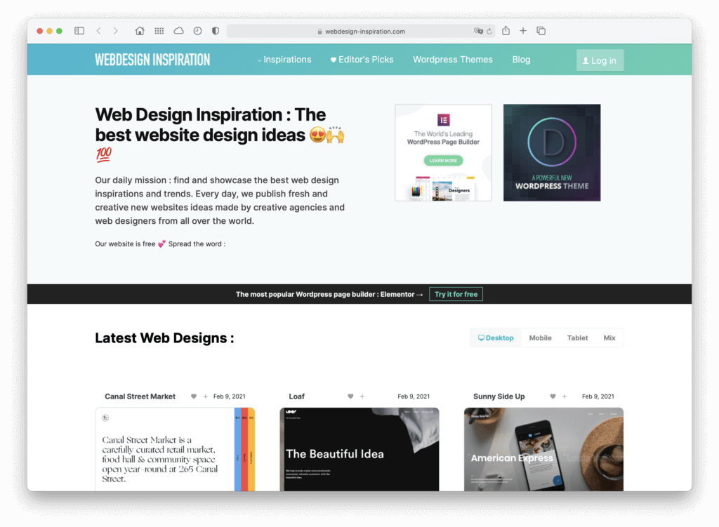 design-tips, webdesign - 【海外サイト中心】webデザインで参考にしたいギャラリーサイト10選